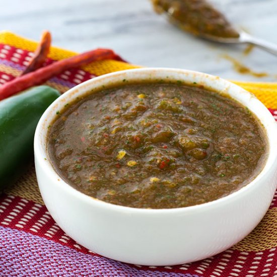 Easy Restaurant Style Salsa