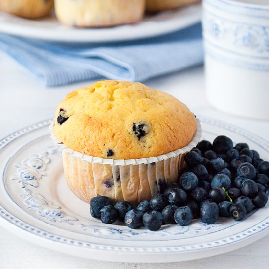 Blueberry muffins