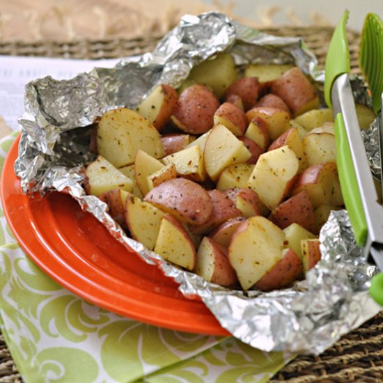 Grilled Aji Amarillo Spiced Potato