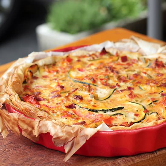 Basque Piperade Tart