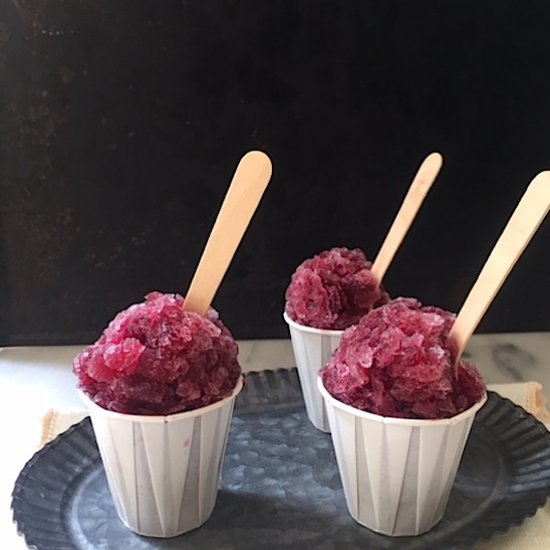 Gorgeous Grape Granita