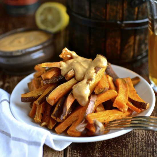 Crispy Baked Sweet Potato Fries