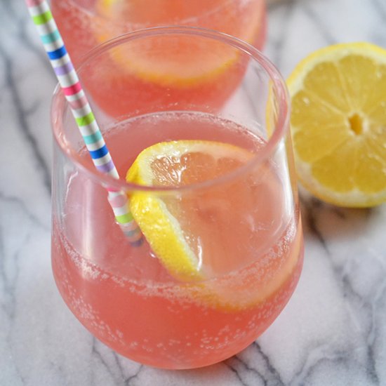 Sparkling Moscato Pink Punch