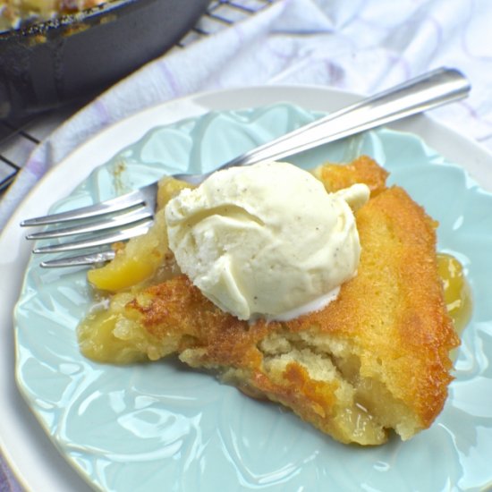 Skillet Peach Cobbler