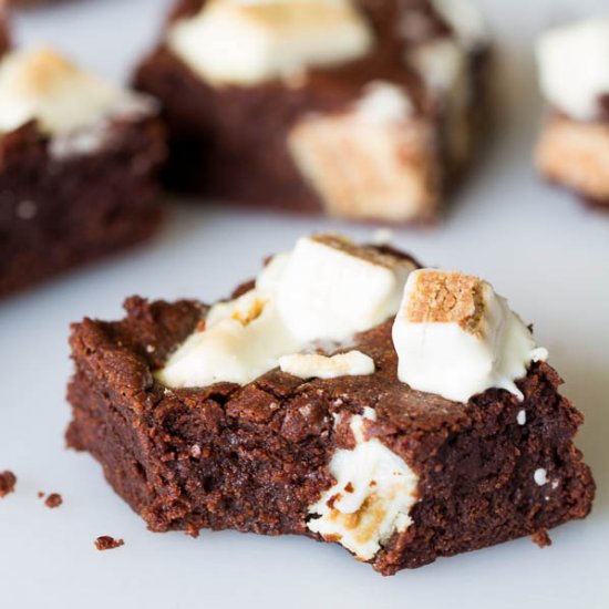 Extra Fudgy Kit Kat Brownies