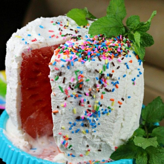 Watermelon Birthday Cake