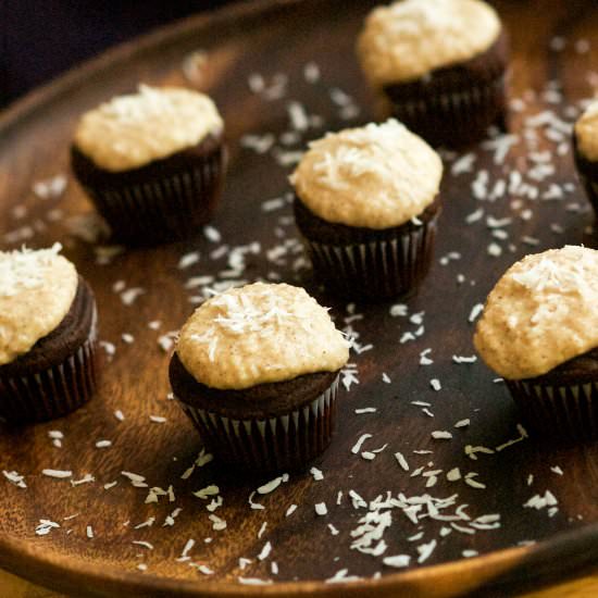 Coconut Cake Batter Protein Icing