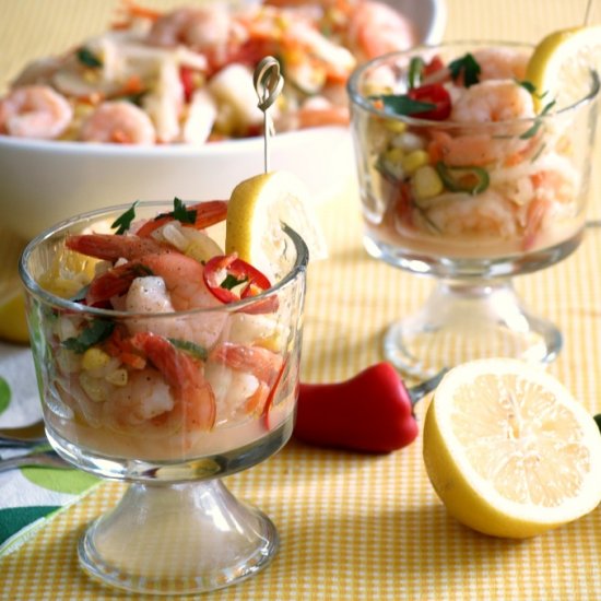 Quick Pickled Shrimp