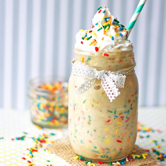 Birthday Cake Protein Shake