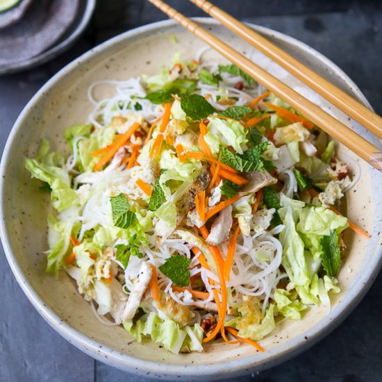 Vietnamese Rice Noodle Salad