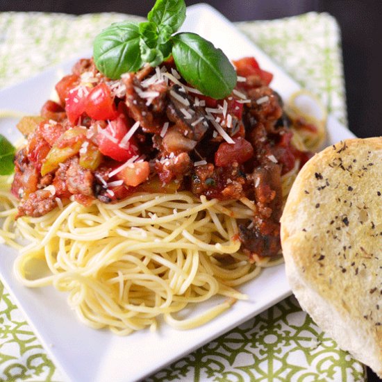 Italian Sausage Spaghetti Sauce