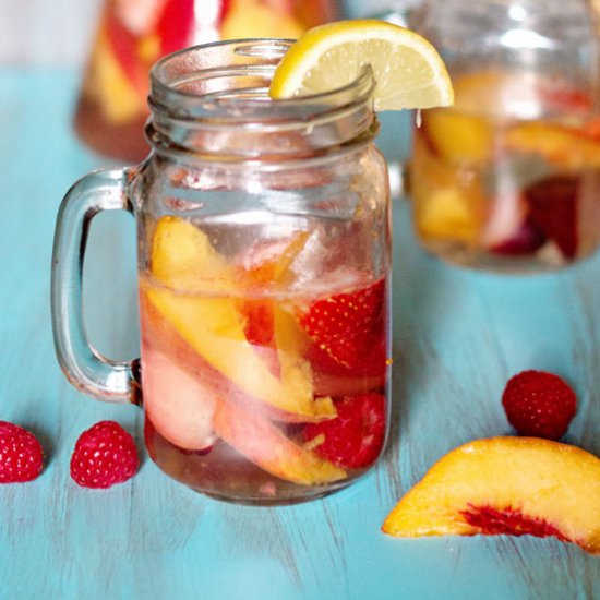 Summer Stone Fruit Sangria