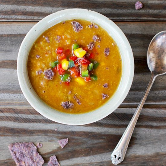 Mexican Style Split Pea Soup