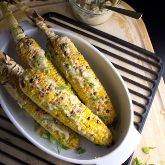 Corn On The Cob With Miso Butter