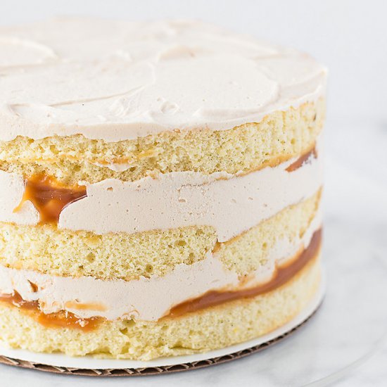 Salted Caramel Layer Cake