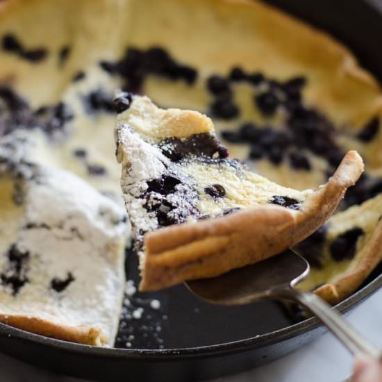 Blueberry Dutch Baby