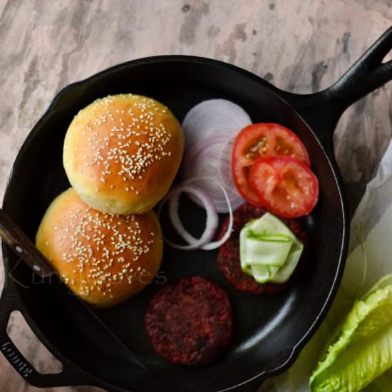 Homemade Hamburger Buns