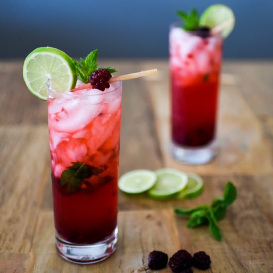 Boysenberry Mojito