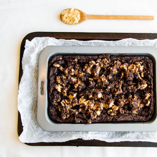 Black Bean Peanut Butter Brownies