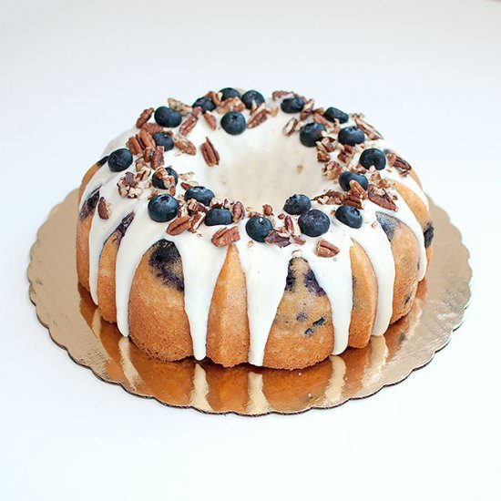 Blueberry Lemon Bundt Cake