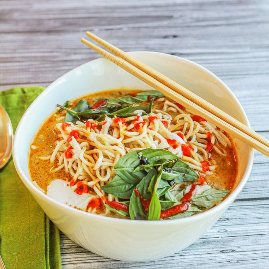 Thai Curried Ramen Bowl