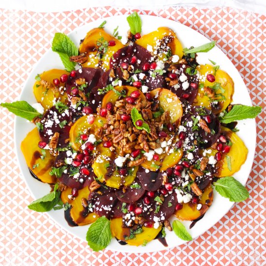 Rainbow Roasted Beet Salad