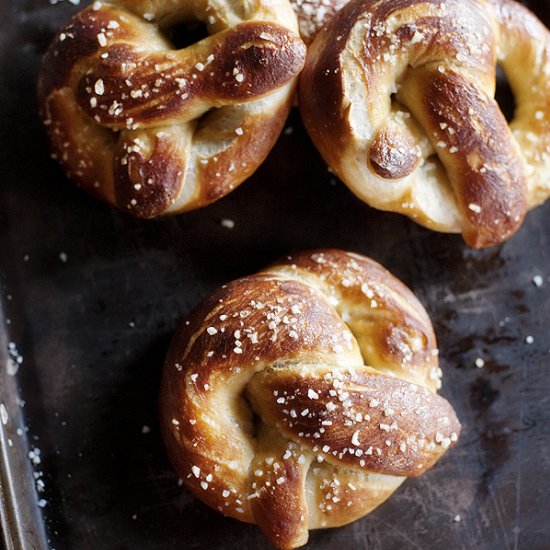 Homemade Soft Pretzels