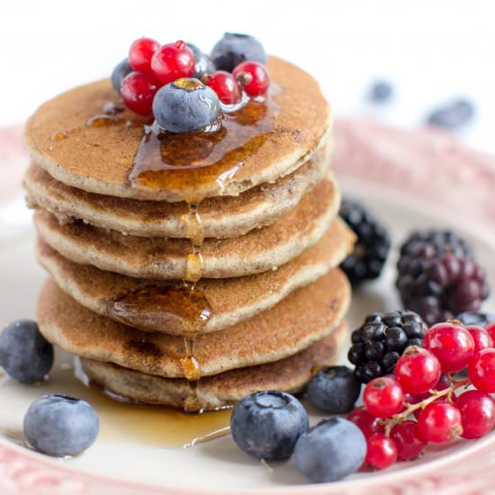 The Best VEGAN GLUTENFREE PANCAKES