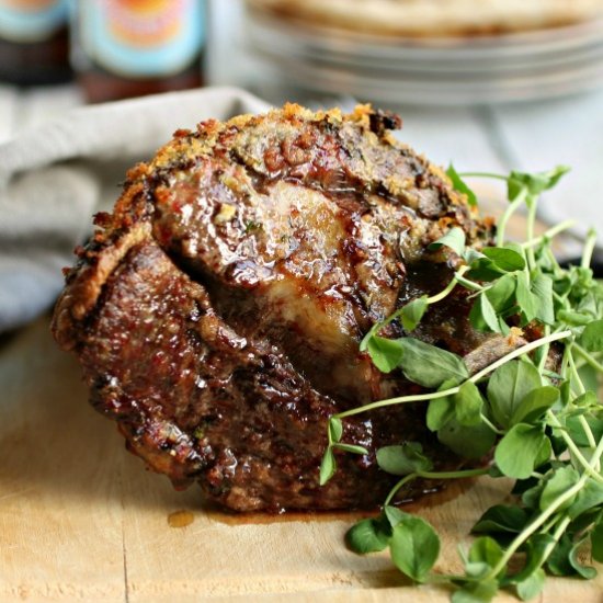 Mustard and Herb Crusted Lamb