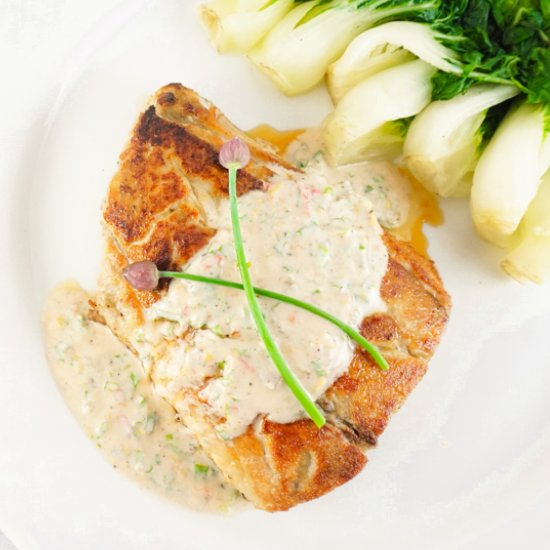 Bluefish in Yogurt Sauce