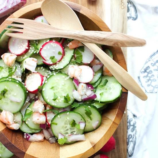 Sesame Cucumber Salad