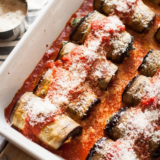 Eggplant Cannelloni