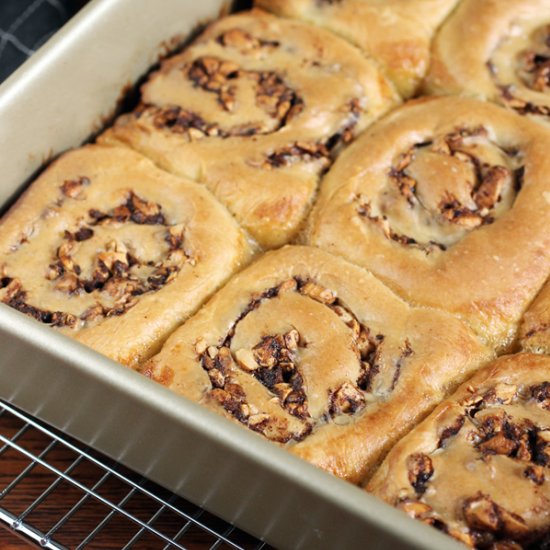 Cashew Honey Morning Buns