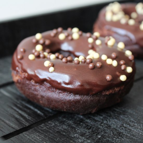 Double Chocolate Donuts