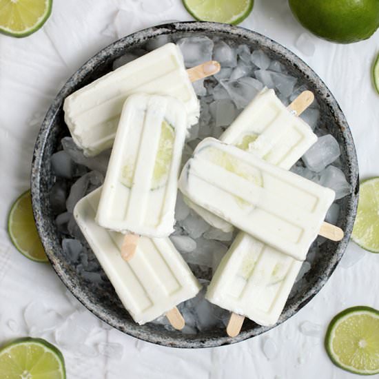 Brazilian Limeade Popsicles