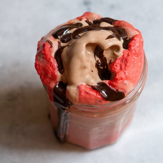 Chocolate Cherry Float