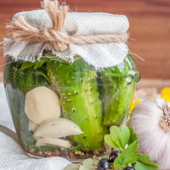 Lacto-Fermented Pickles