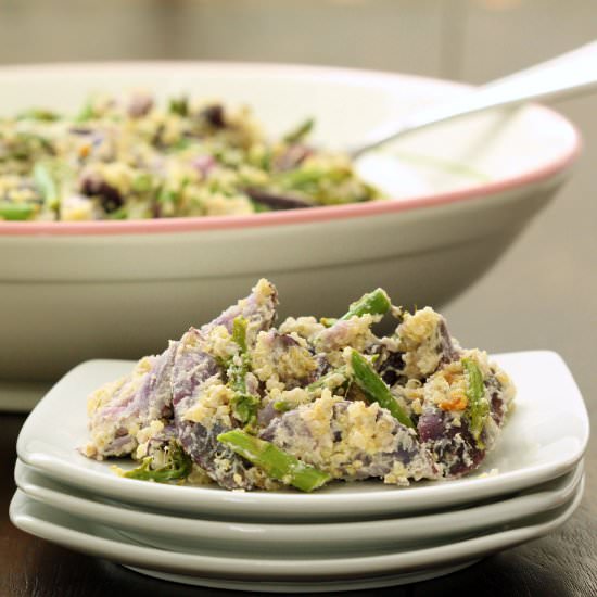 Asparagus Quinoa Potato Salad