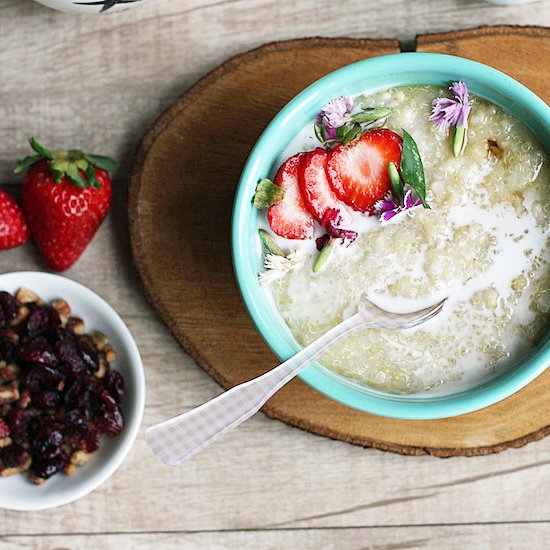 Quinoa-Oatmeal with Coconut Milk