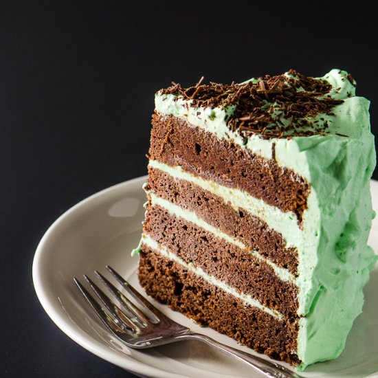 Mint Chocolate Cake