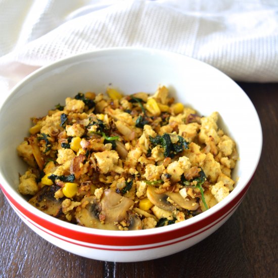 Moroccan Tofu Scramble