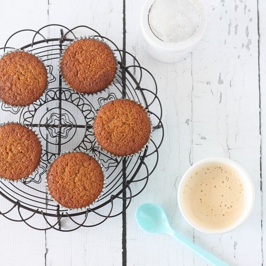 Caramel Latte Cupcakes