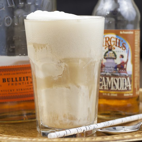 Bourbon Ice Cream Float