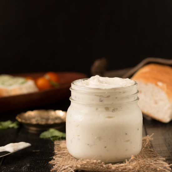 Homemade Mayonnaise (Egg less)