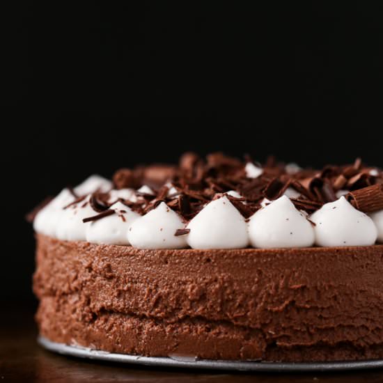 5-Ingredient Vegan French Silk Pie