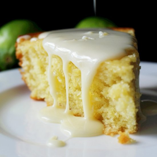 Key Lime and Olive Oil Cake