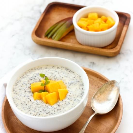 Mango Chia Seed Pudding