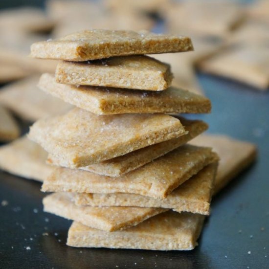 Homemade Wheat Thins