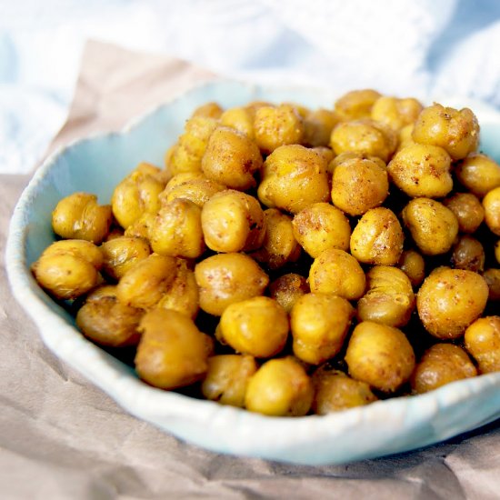 Crunchy Roasted Chickpeas