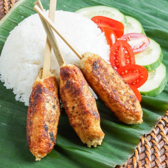 Sate Lilit Ayam